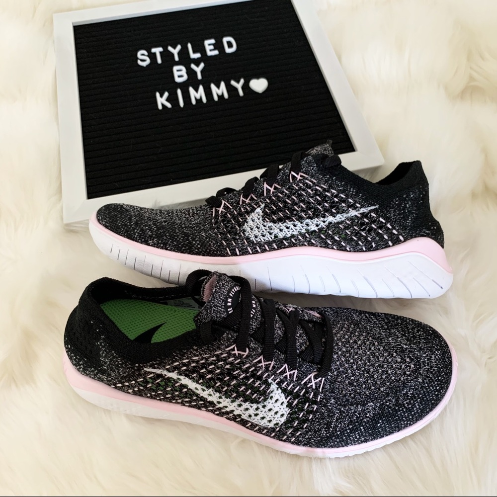 πΈ NIKE FREE RN Flyknit Sneakers Running Shoes - Picture 2 of 6